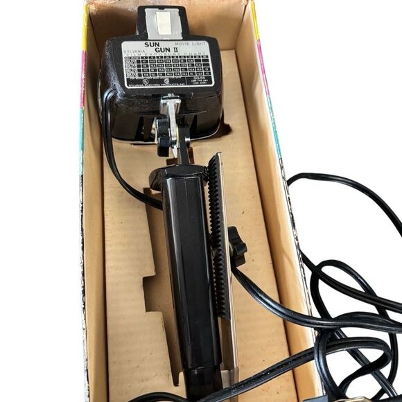 Sylvania Sun Gun II Movie Light SG-55 *Works* - Picture 3 of 6